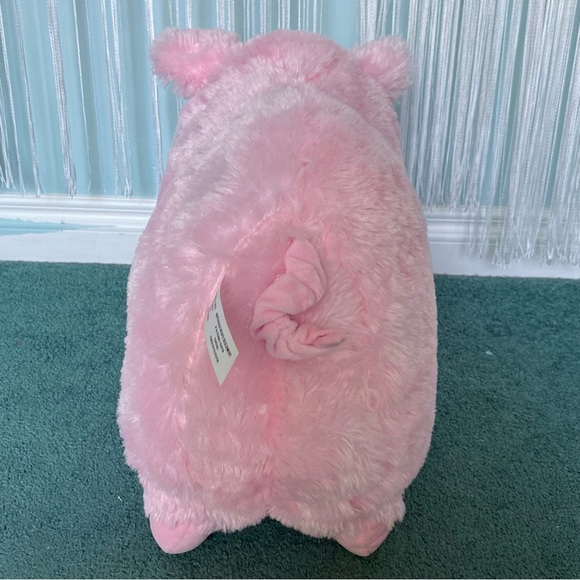 Large Pink Plush Grunting Toy Stuffy Pig NWOT - Picture 4 of 17